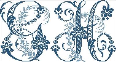 (image for) Elaborate Alphabet G H